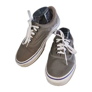 Zoo York Mens Classic Canvas‎ Casual Gray Skateboarding Sneakers Sz 8.5US 41.5EU